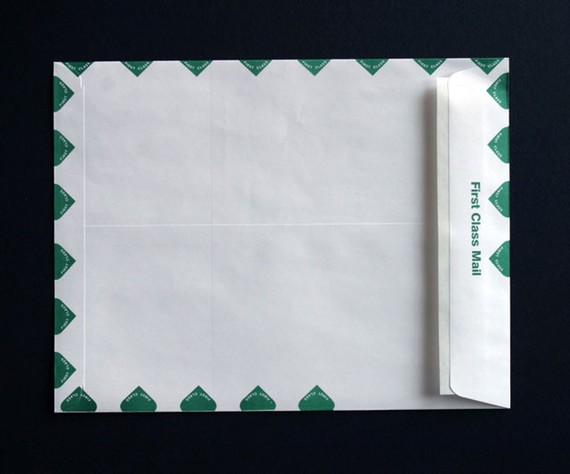 First Class Envelope back
