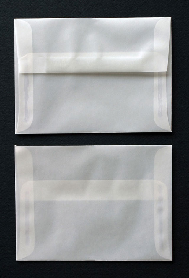 Translucent envelope