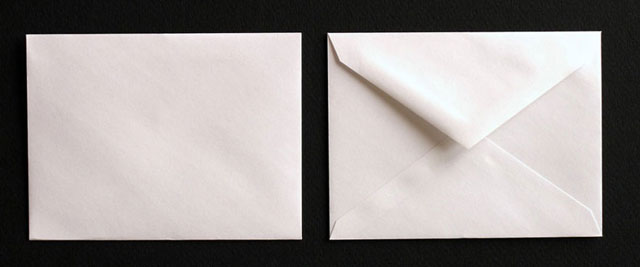 Baronial envelopes printed and available in 6 sizes.