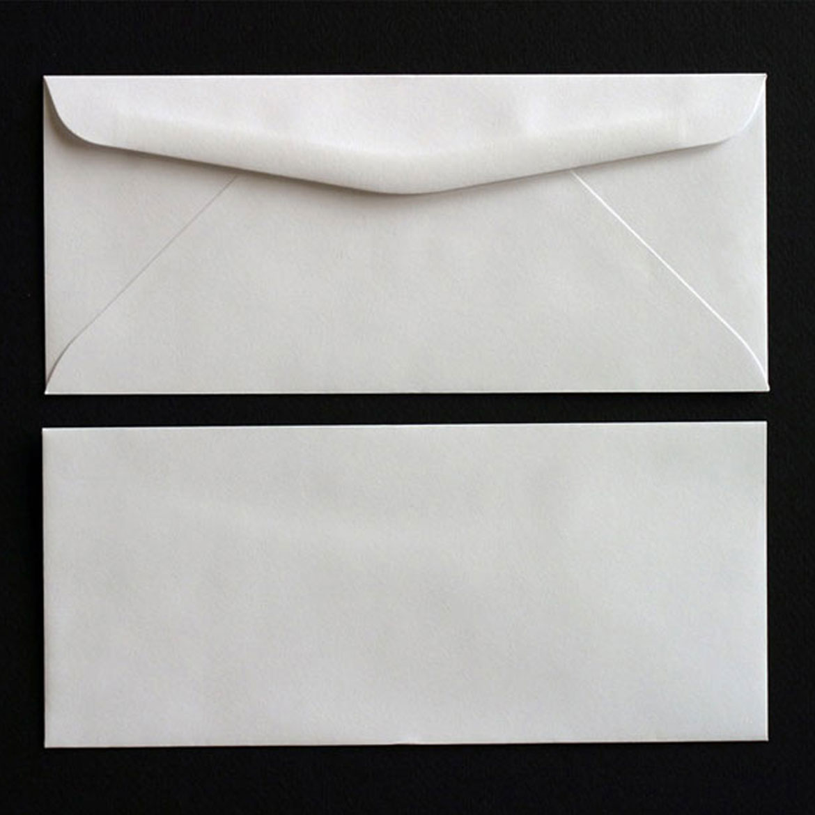 Business envelopes printed in ten sizes